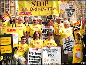 Protesters at parliament